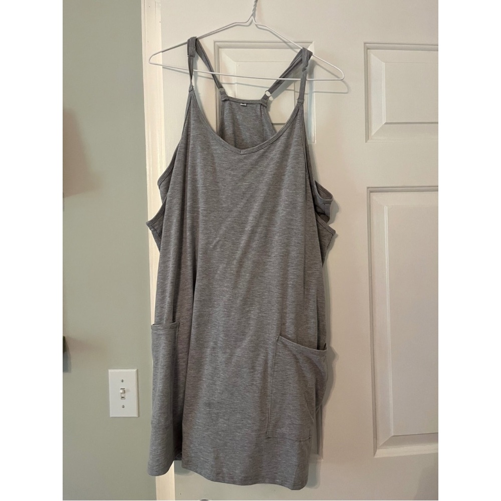 Gray Athletic Dress